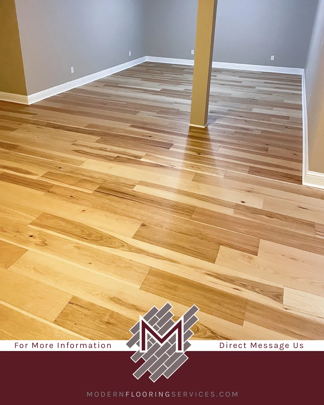 AquaSeal Natural Hickory 72 Hour Water-Resistant Engineered Hardwood Flooring Installation