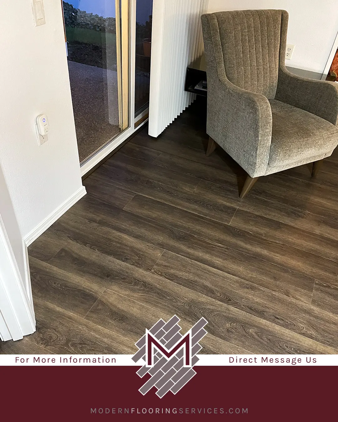 Vinyl Plank Flooring Installation.