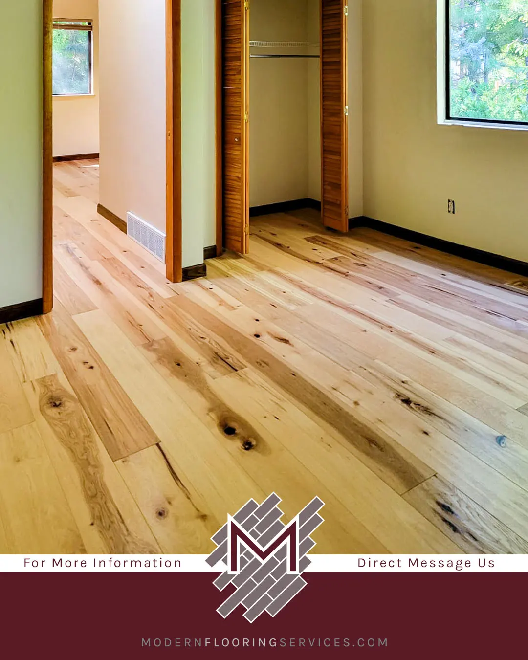 Engineered Hickory Flooring Installation