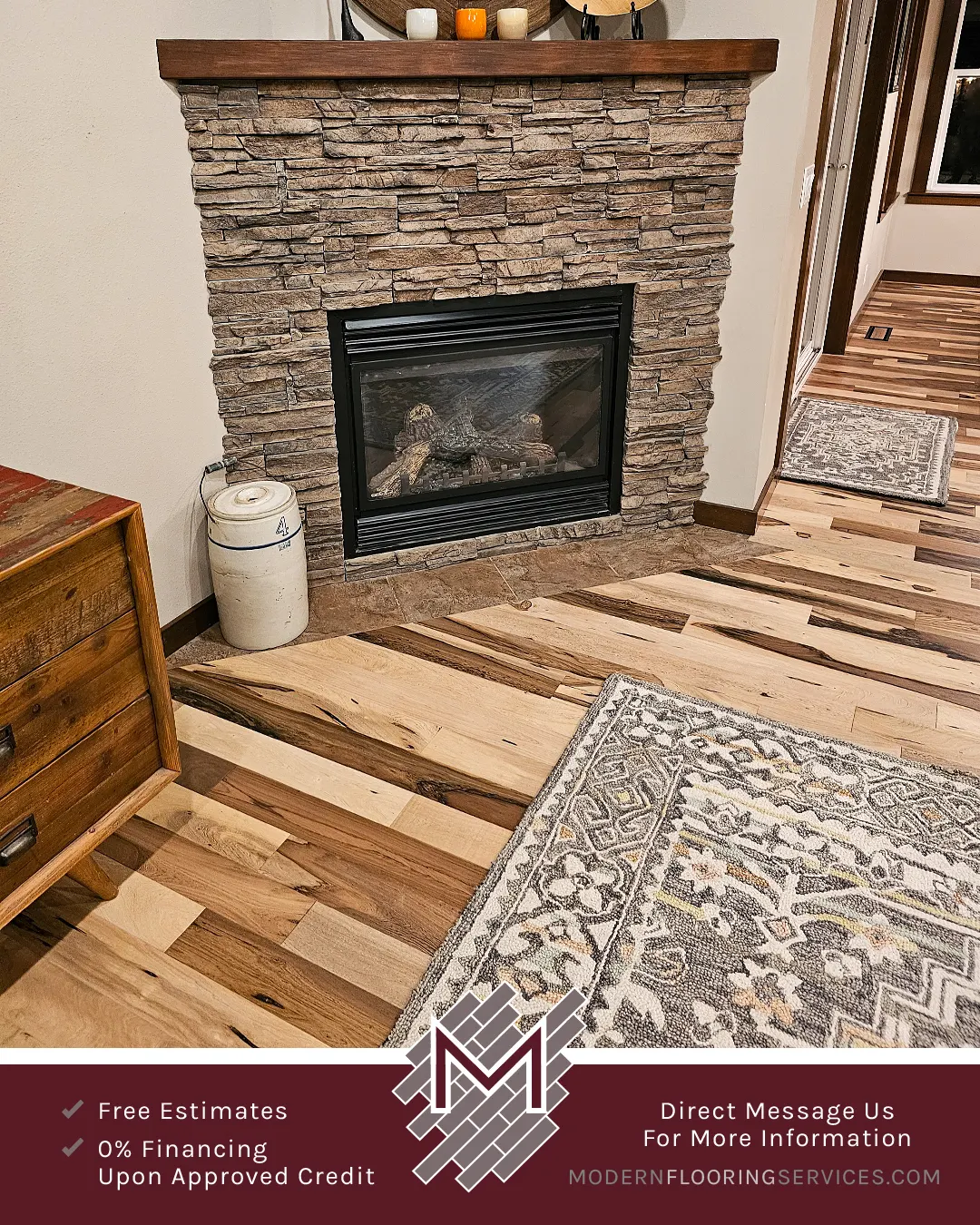 Brazilian Pecan Natural Solid Hardwood Flooring Installation By Modern Flooring Services.